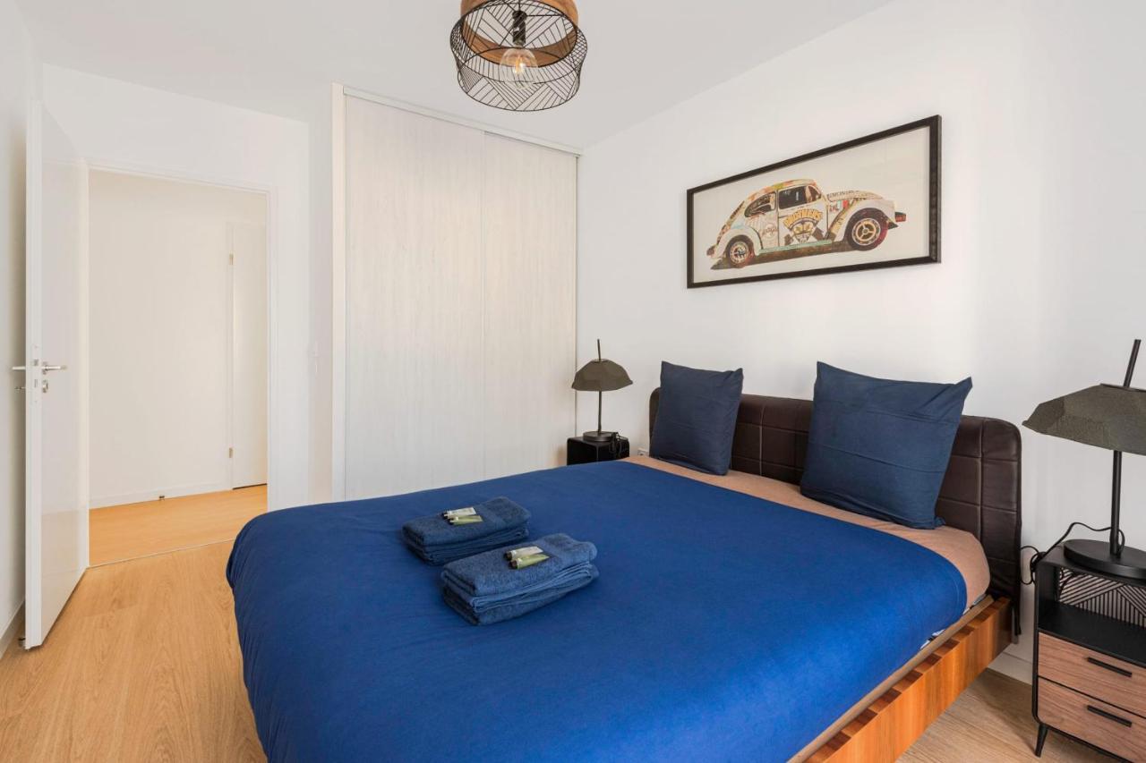 Cosygreen77 Modern Apartment With Garden And Parking ماني لو أونغر المظهر الخارجي الصورة